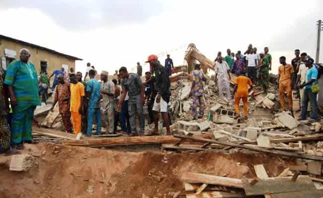 4-storey building collapses, injures 7 in Ibadan