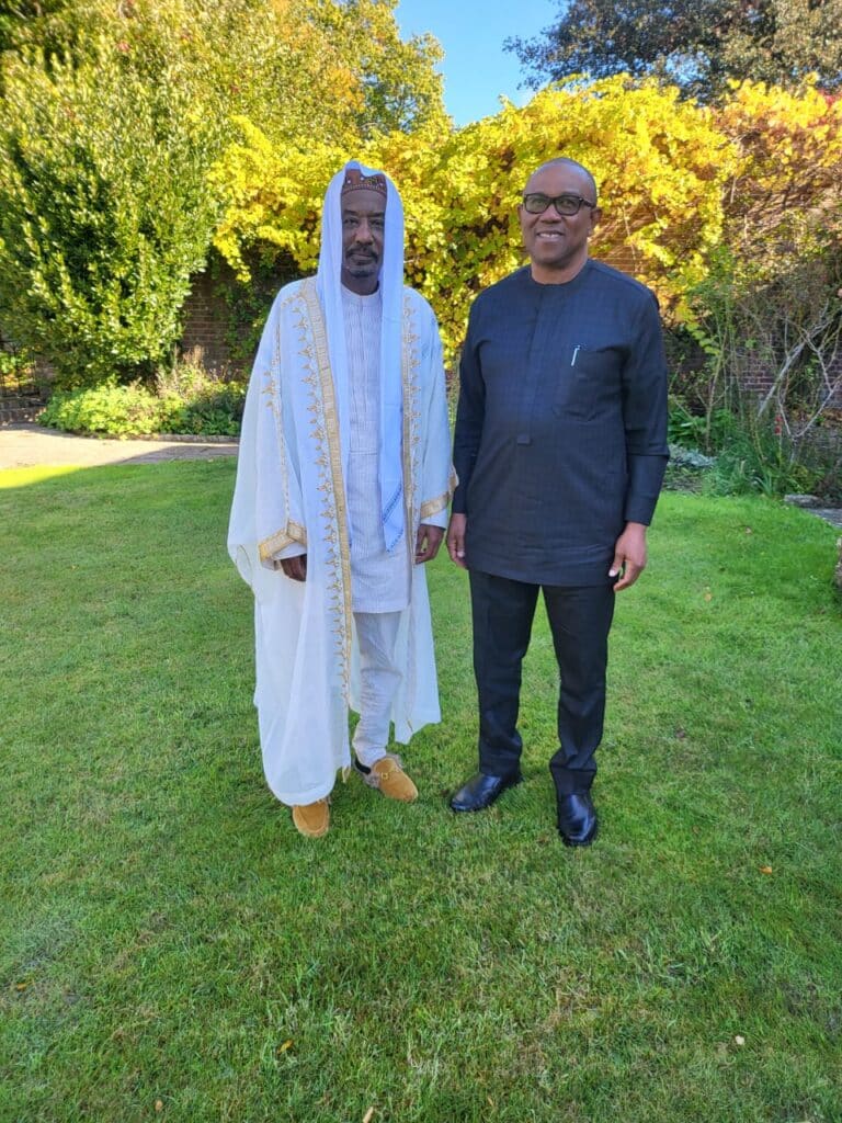 PHOTOS: Peter Obi meets Sanusi, discusses nation building