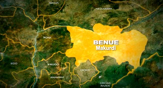 Benue on map