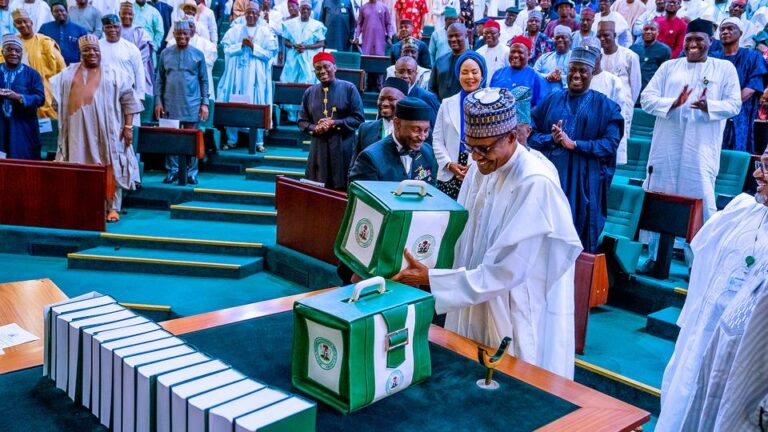 Buhari arrives National Assembly to present 8th, last National budget