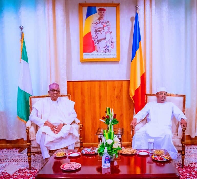 Buhari asks for pathway to enduring democracy in Chad