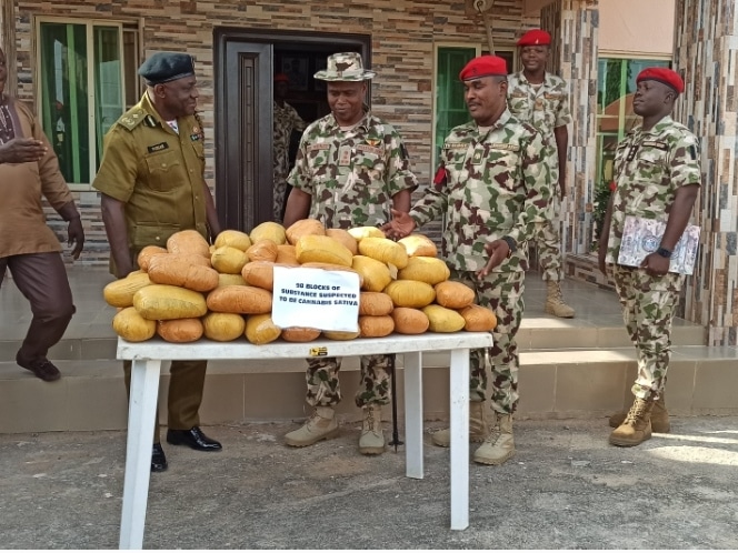 Army intercepts N4.9m cannabis in Yobe