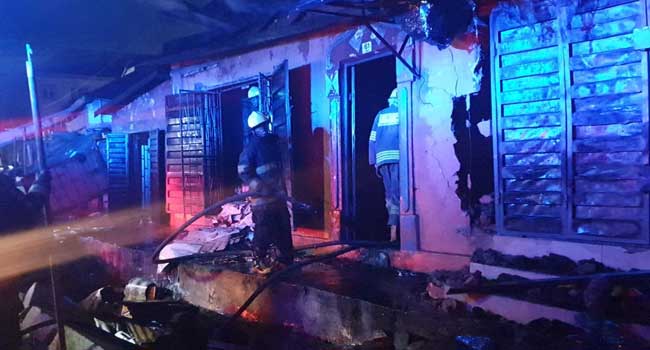 Fire kills 50-year-old man in Lagos