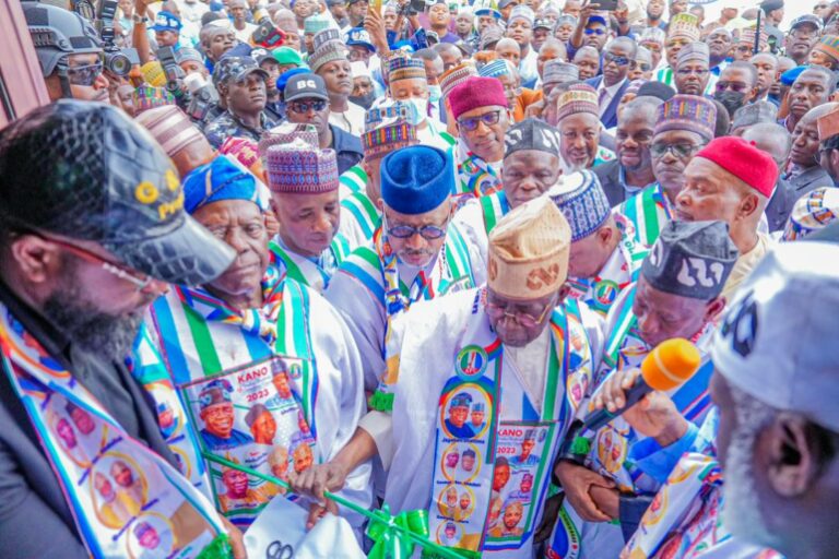 Tinubu in Kano