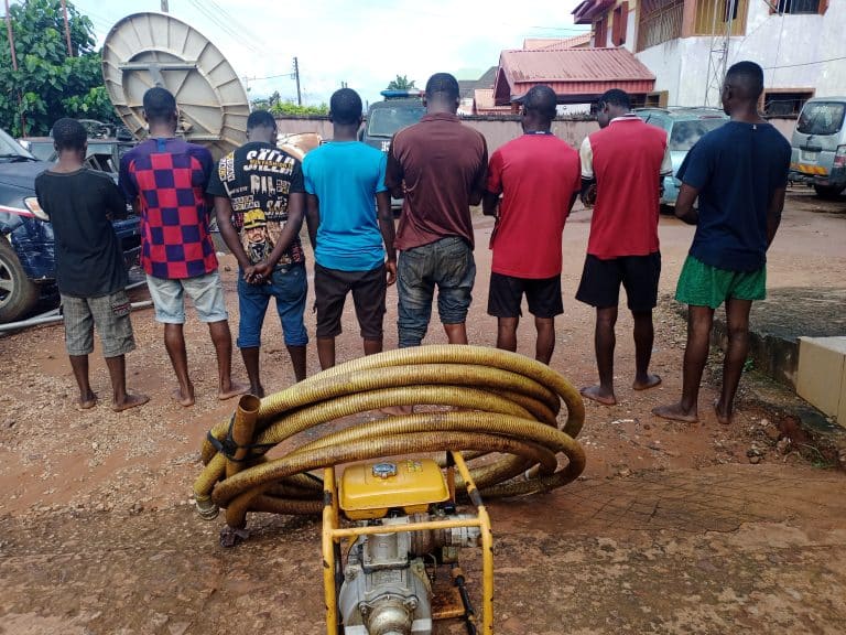 NSCDC parades 8 suspects over dealing on adulterated petroleum in Anambra