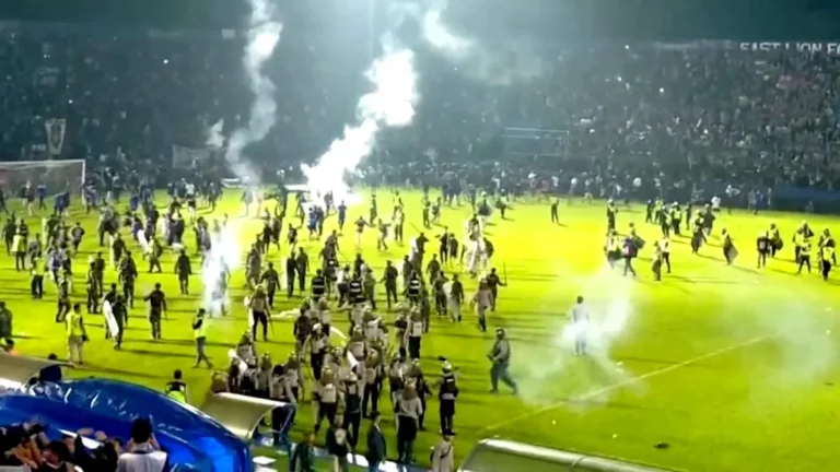 174 dead after soccer match riot in Indonesia