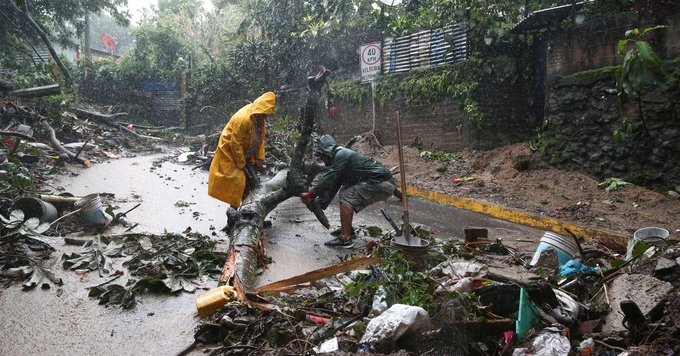 Storm Julia kills 14 in Central America