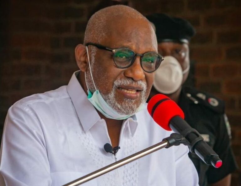 Ondo State Governor Oluwarotimi Akeredolu