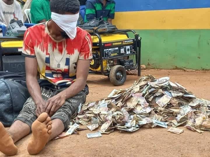 Police parade suspect who stole church offering in Osun