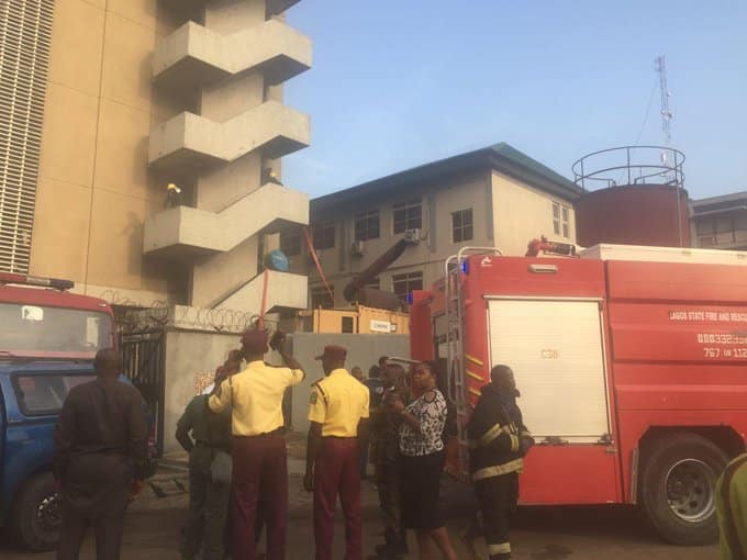 Fire guts WAEC office in Lagos