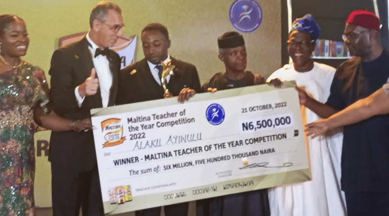 Plateau  teacher, Ayiwulu, wins Maltina Teacher of the Year award