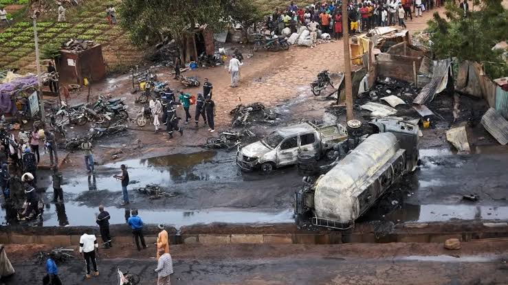 Lagos under fire as flames engulf major commercial hub