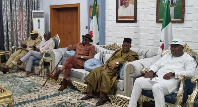 PDP G5 Governors visit Bauchi, hold crucial talks with Bala Mohammed