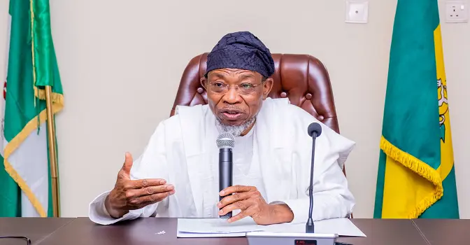 Minister of Interior, Ogbeni Rauf Aregbesola