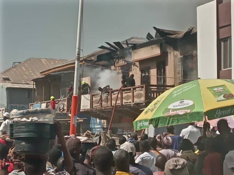 Fire breaks out at Kano Singer Market