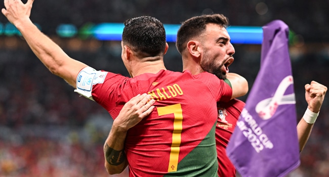 Portugal advances to World Cup knockouts with win over Uruguay