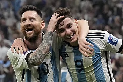 Messi, Alvarez fire Argentina into World Cup final