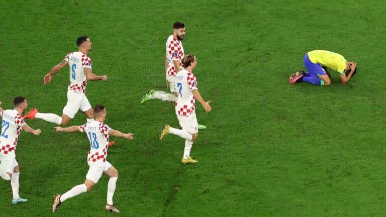 How Croatia defeat Brazil, clinch semi-finals place