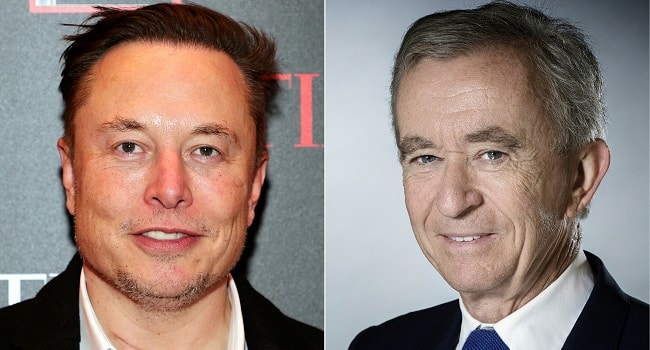 Elon Musk momentarily loses top spot on forbes billionaire list to Bernard Arnault