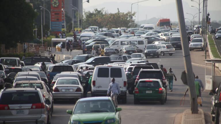 fuel queue