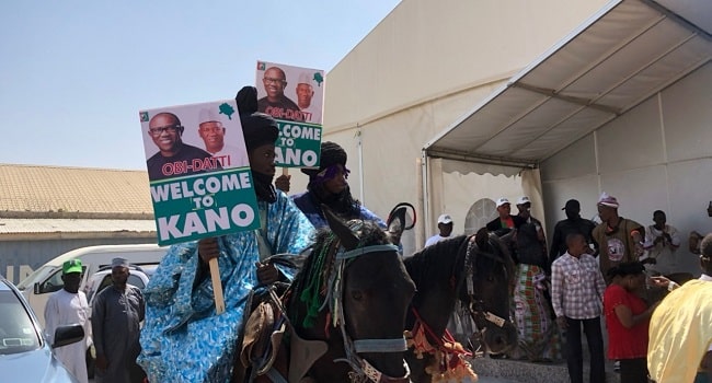 Peter Obi campaigns in Kano, charges Nigerians to shun parties that kept them in poverty