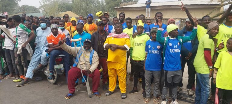 2023: Over 5000 football clubs welcome Tinubu for Kano rally