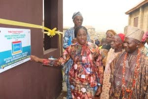 Commissioner donates toilet to Ogun community