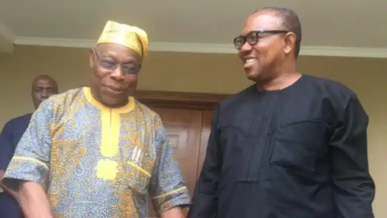 Obasanjo finally endorses Peter Obi