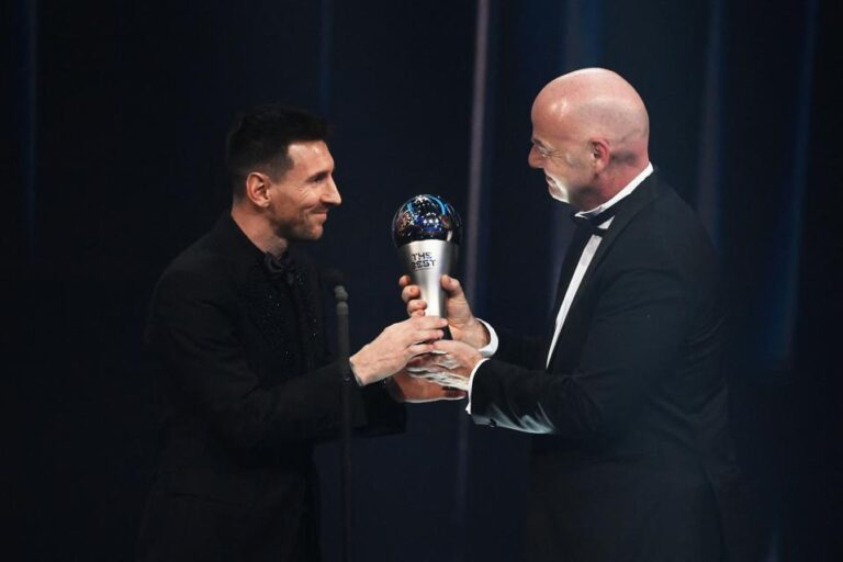 FIFA crowns Messi best men’s player