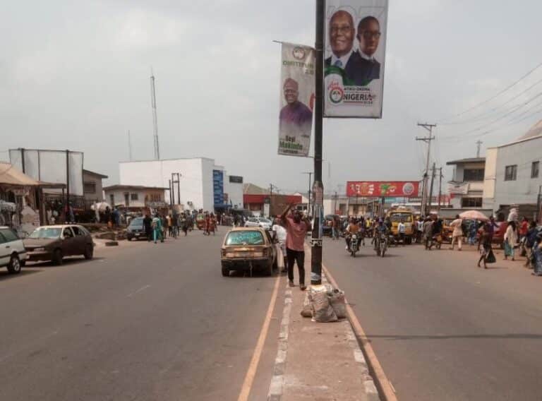 Protest in Ibadan