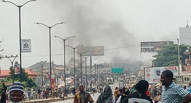 Fresh protests ground Ibadan over naira scarcity