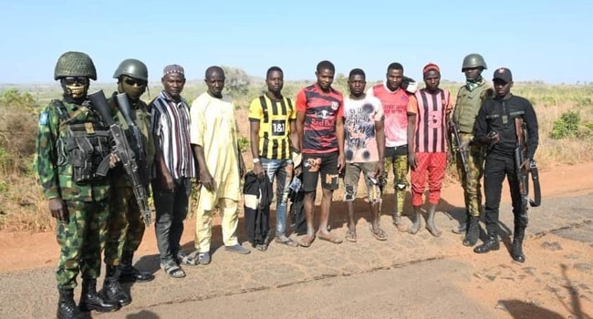 Troops rescue 30 kidnapped persons in Kaduna