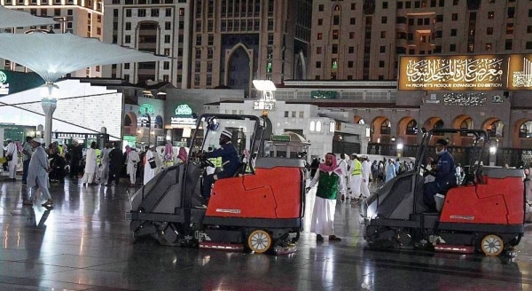 Prophet’s Mosque sterilized 5 times daily during Ramadan