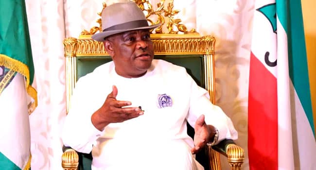 Wike receives Rivers APC defectors ahead of March 11 elections