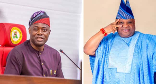 Adeleke congratulates Makinde on re-election