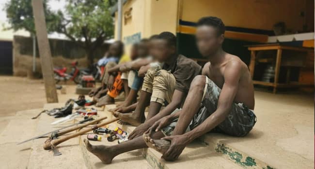 Police arrest 7 suspected thugs in Bauchi