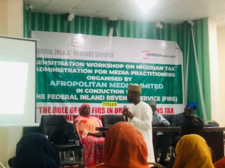 FIRS, Afropolitan train Kano journalists on tax administration