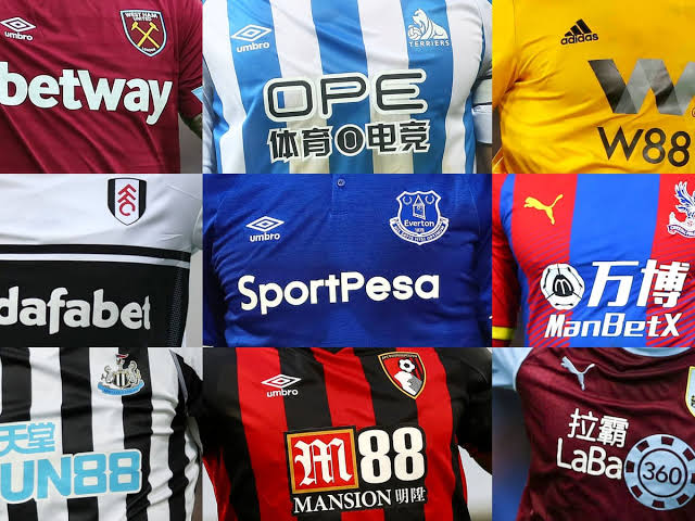 EPL clubs to withdraw gambling sponsorships from shirts