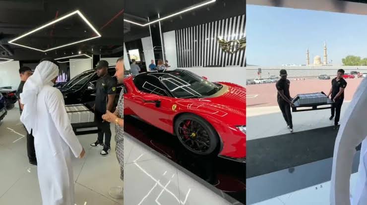 UAE arrests man filmed buying luxury cars