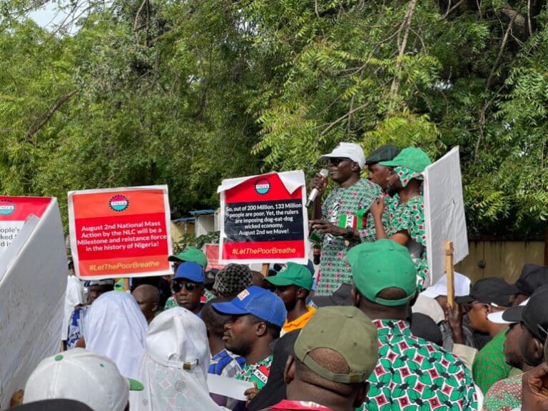 NLC fuel subsidy protest