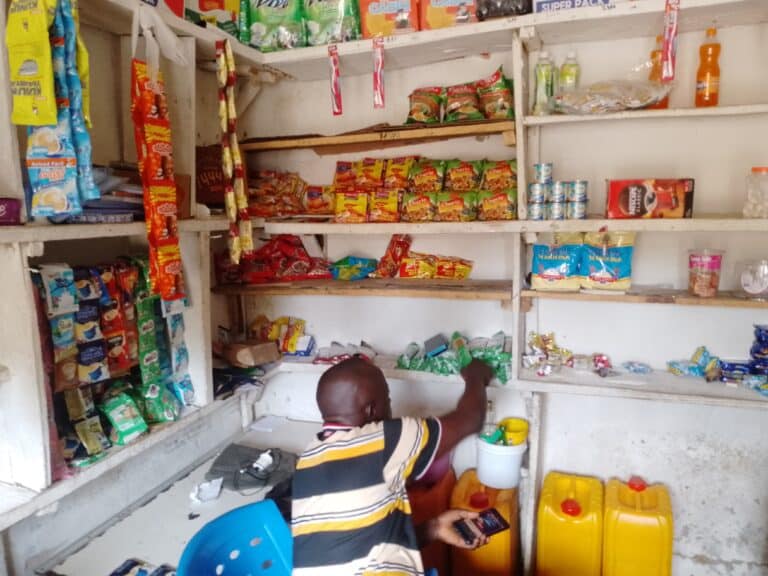 Lukman in his Shop