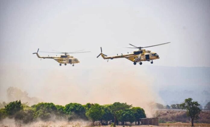 NAF destroys terrorist food depot in Lake Chad