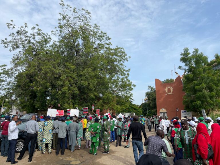 PHOTOS: NLC holds fuel subsidy protests in Kano