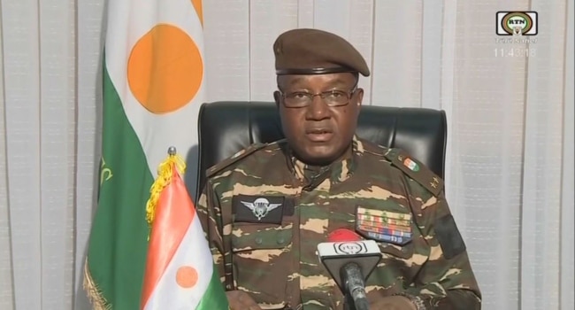 Head of Niger Military junta, Tchiani