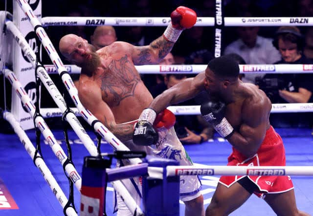 What I told Helenius after knock out — Joshua