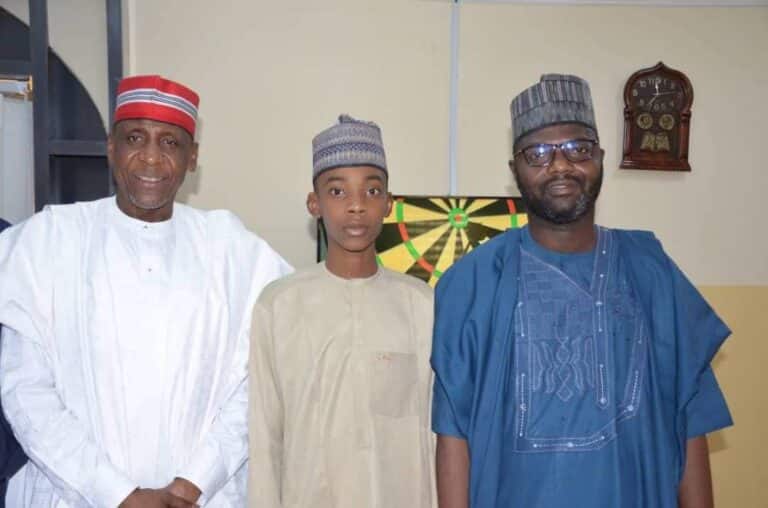 Gov. Yusuf rewards 16-year-old Qur’an reciter with hajj seat