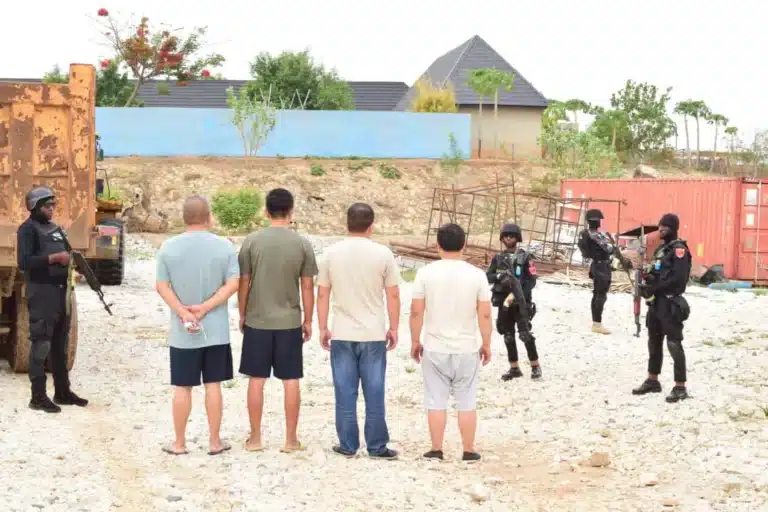 NSCDC arrests 4 Chinese illegal miners in Nasarawa