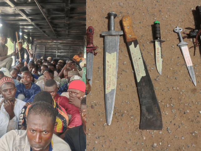 Kano police arraign 104 alleged hoodlums caught with dangerous weapons