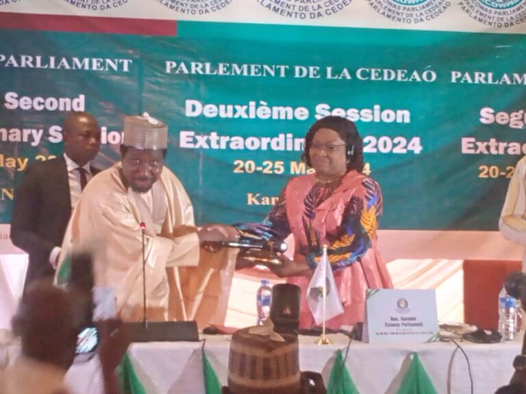 ECOWAS Parliament elects first female speaker, adopts communique