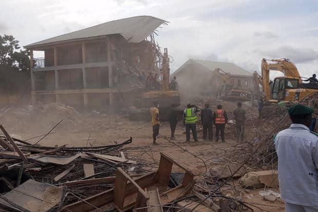 Jos building collapse